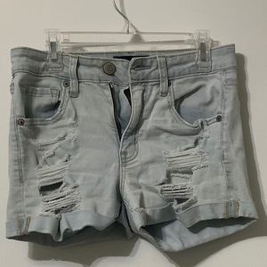 Aeropostale High Waisted Midi Shorts